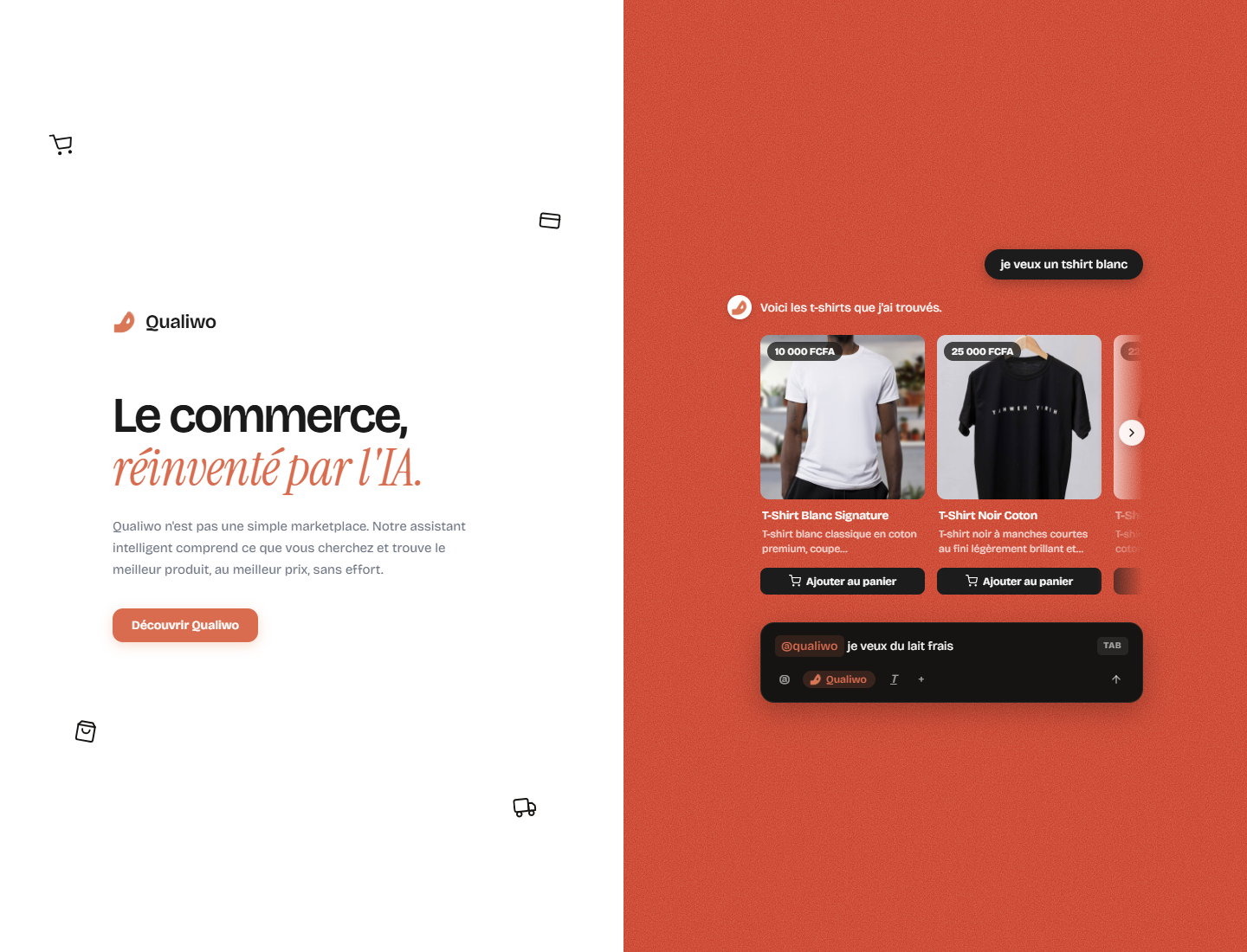 Qualiwo homepage screenshot